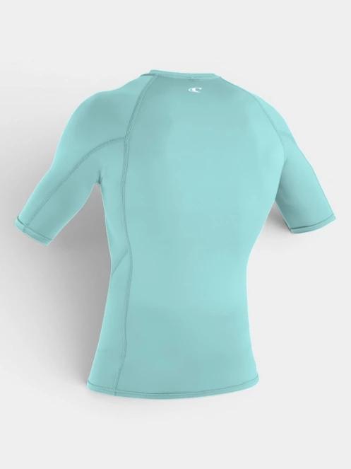 lycra cu maneci scurte pt. barbati O'Neill Basic Skins S/S Rash Guard albastru deschis 3