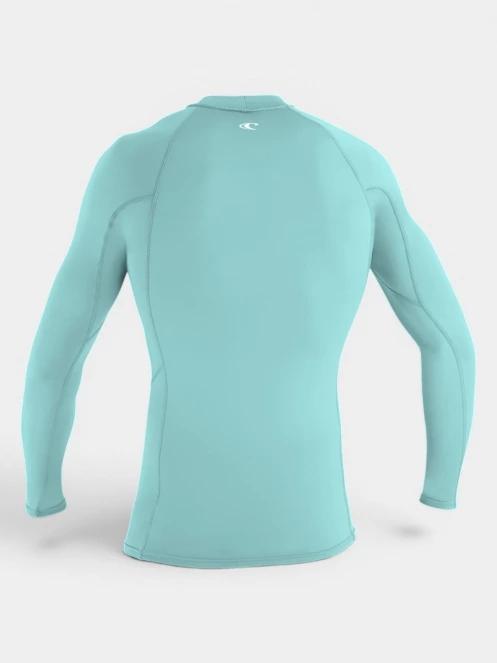 lycra cu maneci lungi pt. barbati O'Neill Basic Skins L/S Rash Guard albastru deschis 3