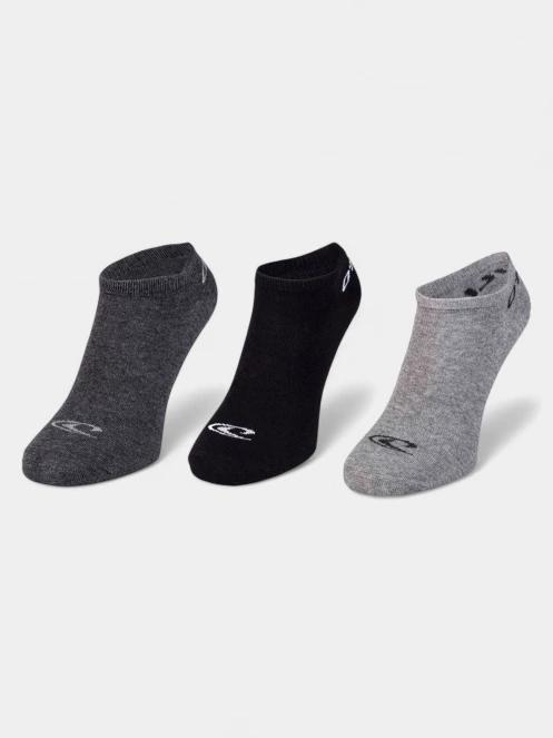 sosete sub glezna O'Neill Sneaker O'Neill 3-pack gri 2
