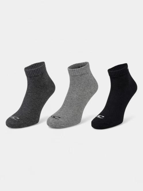 ciorapi O'Neill Quarter O'Neill 3-pack gri 2