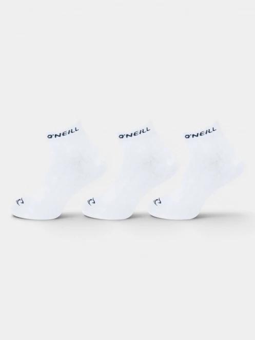 ciorapi O'Neill O'Neill Women Men Quarter Socks 3-Pack alb 2