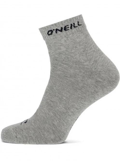 ciorapi O'Neill Quarter O'Neill 3-pack gri 4