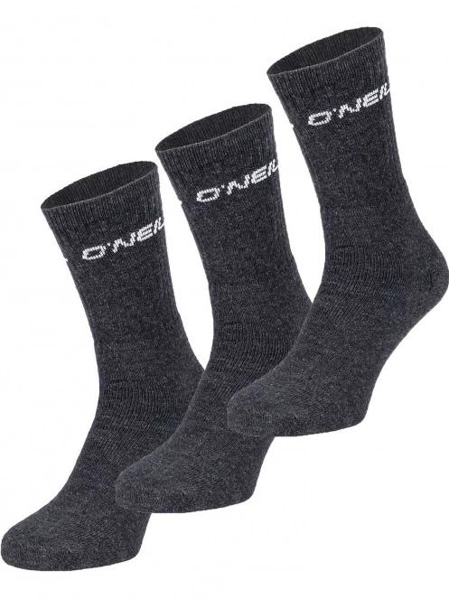 ciorapi O'Neill Sportsock O'Neill 3-pack gri 2