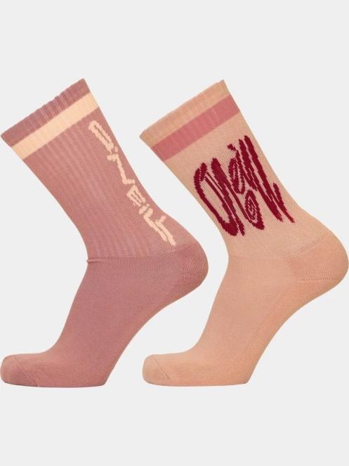 ciorapi sport pt. barbati O'Neill Sportsock O'Neill retro 2-pack alb 2