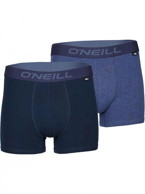 indispensabili pt. barbati O'Neill Men boxer O'Neill plain 2-pack albastru inchis 2