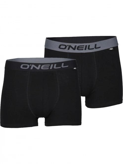 indispensabili pt. barbati O'Neill Men boxer O'Neill plain 2-pack negru 2