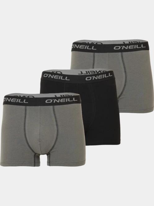 indispensabili pt. barbati O'Neill Men boxer O'Neill plain 3-pack gri 2