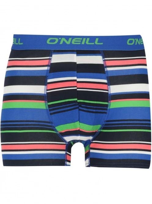 indispensabili pt. barbati O'Neill Men boxer O'Neill stripes & plain 3-pack multicolor 3