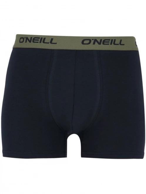 indispensabili pt. barbati O'Neill Men boxer O'Neill aop logo & plain 3-pack oliv 4