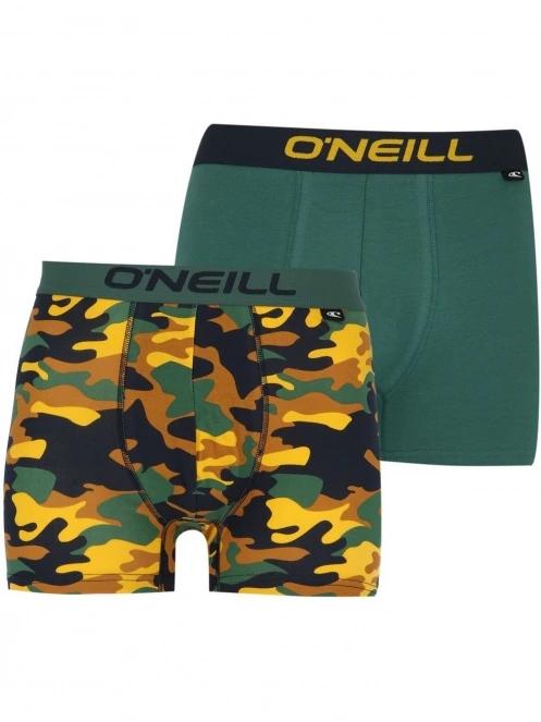 indispensabili pt. barbati O'Neill Men boxer O'Neill camo & plain 2-pack multicolor 2
