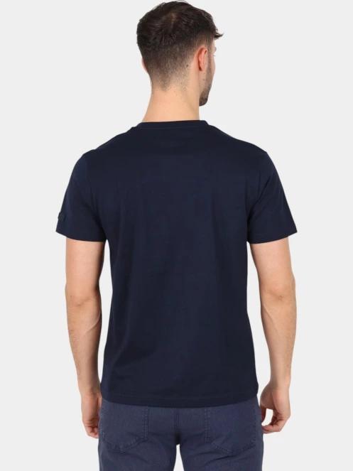 tricou cu maneci scurte pt. barbati TBS Omaritee albastru inchis 4
