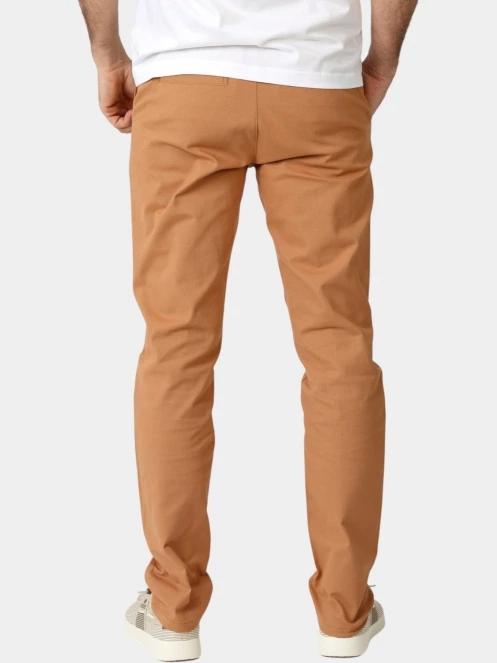 pantaloni chino pt. barbati TBS Pavlopan maro 4