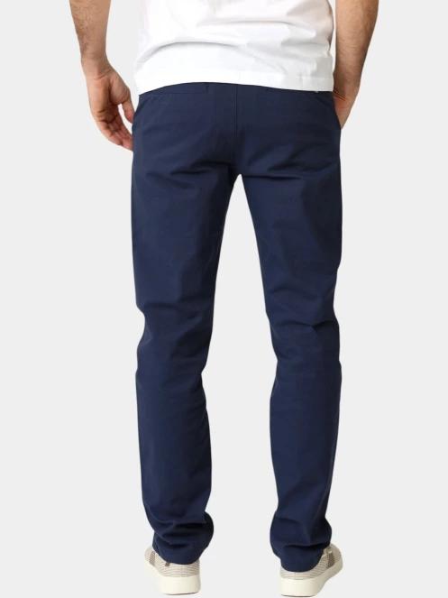pantaloni chino pt. barbati TBS Pavlopan albastru inchis 4