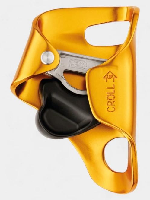 echipament de alpinism Petzl Croll L galben 2