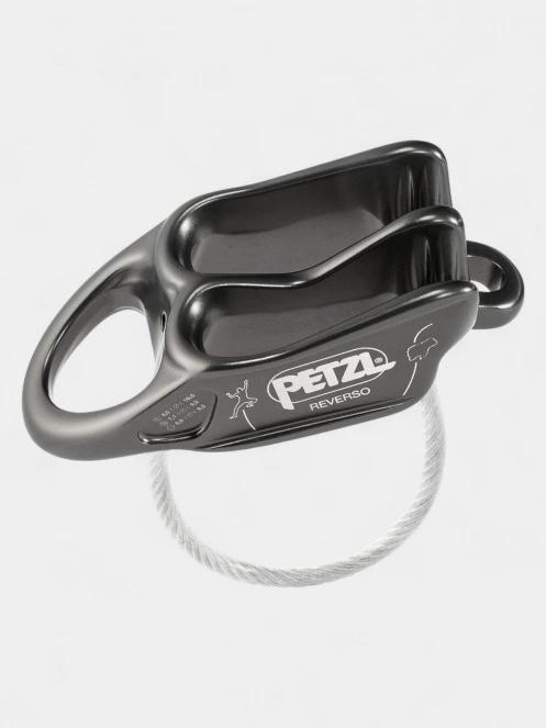 dispozitiv de fixare Petzl Reverso gri 2