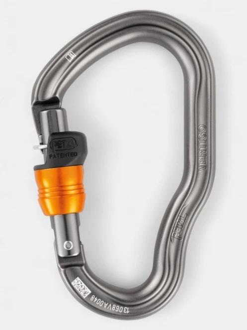 carabiniera Petzl Vertigo Wire-Lock gri 2
