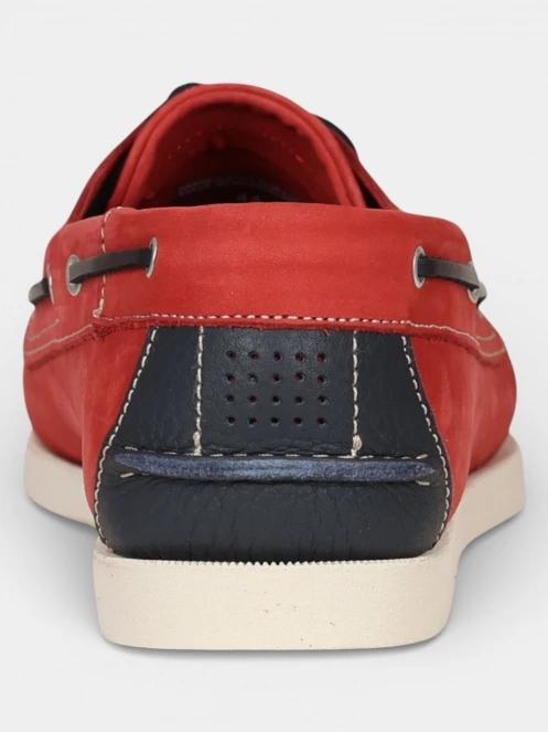 mocasini pt. barbati TBS Phenis rosu 4