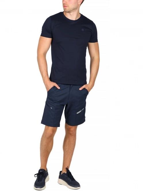 tricou cu maneci scurte pt. barbati TBS Pieretee albastru inchis 5