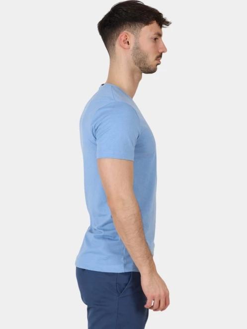 tricou cu maneci scurte pt. barbati TBS Pieretee albastru deschis 4