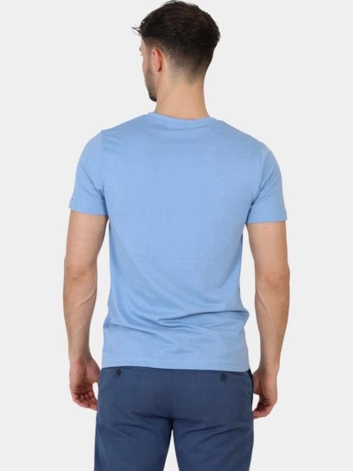 tricou cu maneci scurte pt. barbati TBS Pieretee albastru deschis 5