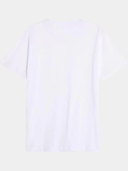 tricou cu maneci scurte pt. barbati TBS Pieretee alb 3