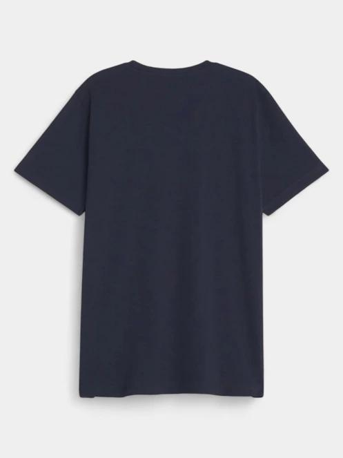 tricou cu maneci scurte pt. barbati TBS Pieretee albastru inchis 3