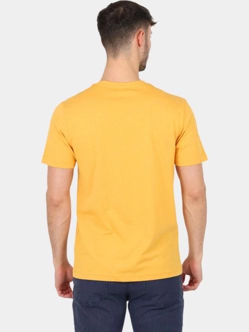 tricou cu maneci scurte pt. barbati TBS Pieretee galben 4