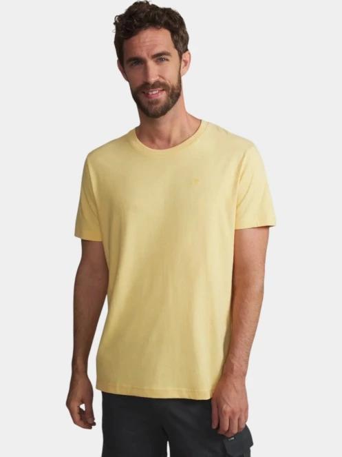 tricou cu maneci scurte pt. barbati TBS Pieretee galben 2