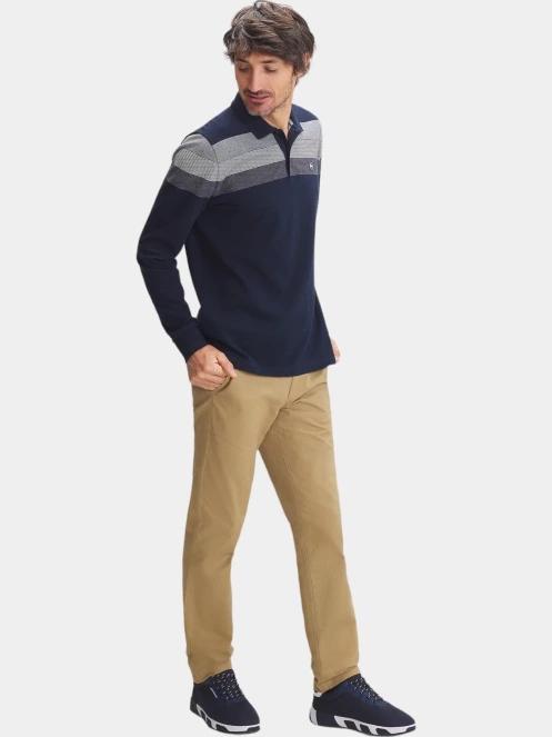 tricou cu maneci lungi pt. barbati TBS Ravelpol albastru inchis 4
