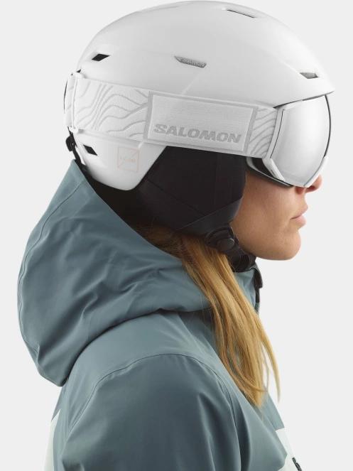 casca de protectie pt. femei Salomon Icon Lt Access alb 6