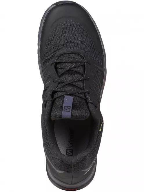 pantofi de drumetie impermeabili pt. barbati Salomon Shoes Warra GTX negru 4