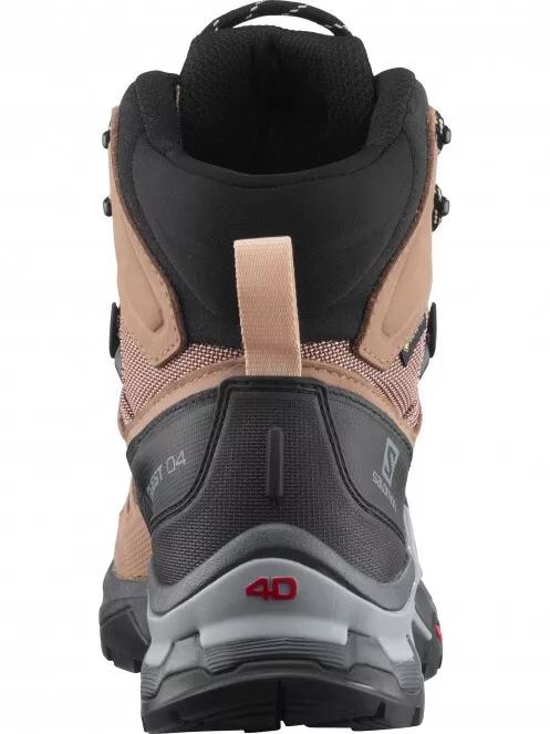 bocanci de drumetie impermeabili pt. femei Salomon Quest 4 Gtx W maro 6
