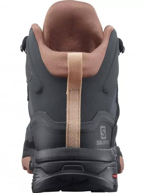 bocanci de drumetie impermeabili pt. femei Salomon X Ultra 4 Mid Gtx W negru 6