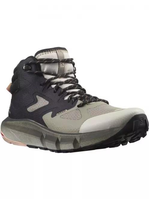 bocanci de drumetie impermeabili pt. femei Salomon SHOES PREDICT HIKE MID GTX W negru 2