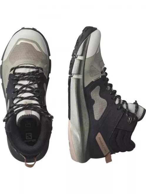bocanci de drumetie impermeabili pt. femei Salomon SHOES PREDICT HIKE MID GTX W negru 6