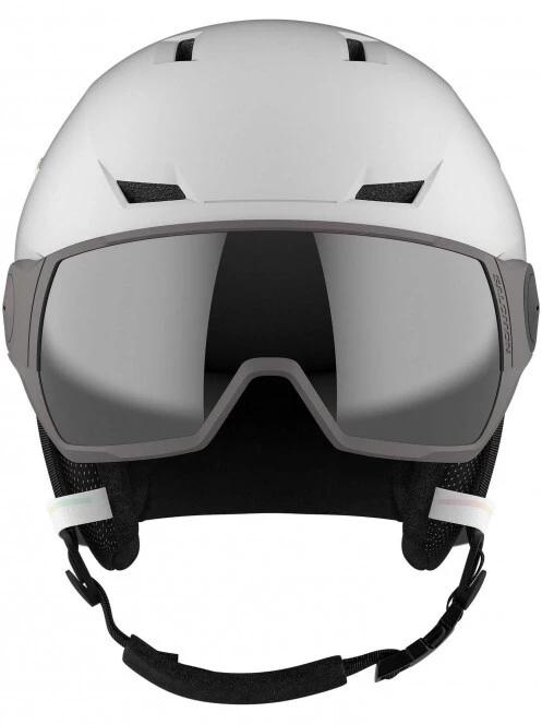 casca de protectie Salomon Helmet Icon LT Visor Fls alb 4