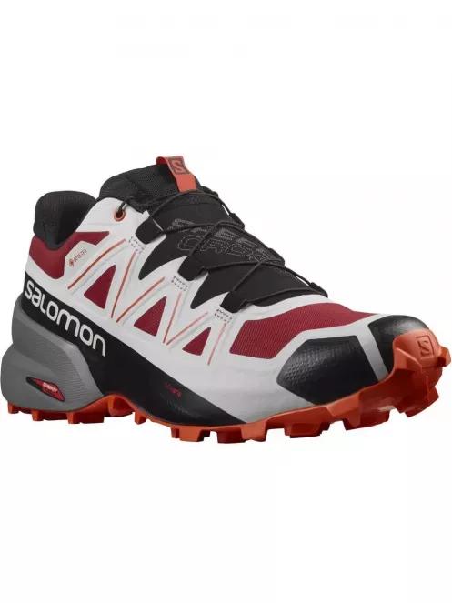 pantofi de cros pt. barbati Salomon SHOES SPEEDCROSS 5 GTX alb 2