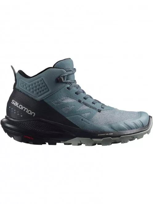 bocanci de drumetie impermeabili pt. femei Salomon Outpulse Mid Gtx W gri 3