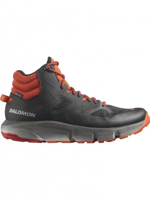 bocanci de drumetie pt. barbati Salomon Shoes Predict HIKE MID GTX gri 3