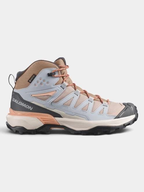 bocanci de drumetie impermeabili pt. femei Salomon X Ultra 360 Mid Gtx W maro 4