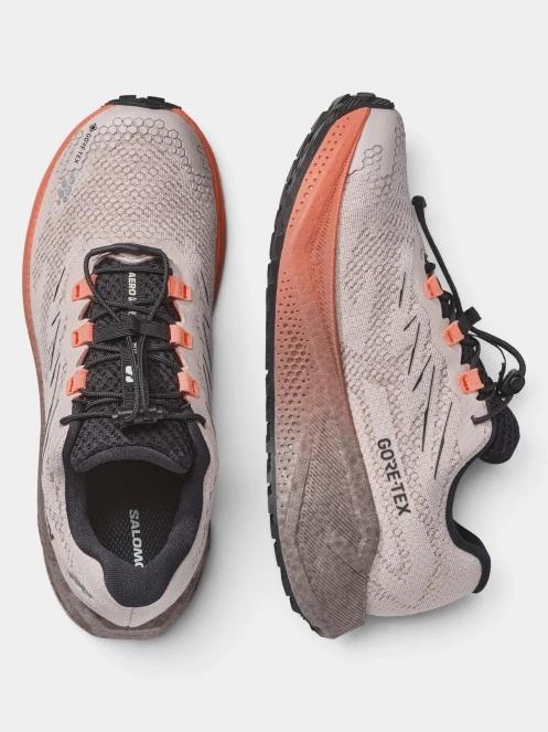 pantofi pentru alergat pe asfalt pt. femei Salomon Aero Blaze 4 Grvl Gtx W nisip 5
