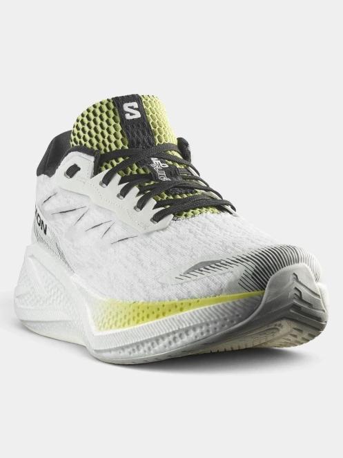 pantofi pentru alergat pe asfalt pt. barbati Salomon Aero Glide 4 alb 2
