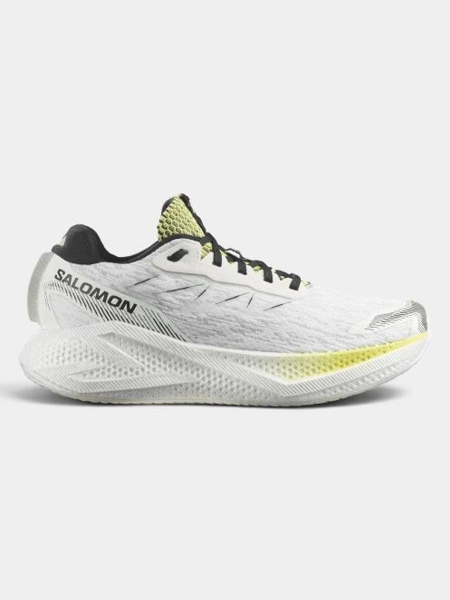 pantofi pentru alergat pe asfalt pt. barbati Salomon Aero Glide 4 alb 4