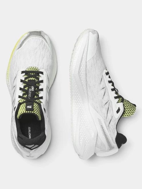 pantofi pentru alergat pe asfalt pt. barbati Salomon Aero Glide 4 alb 5