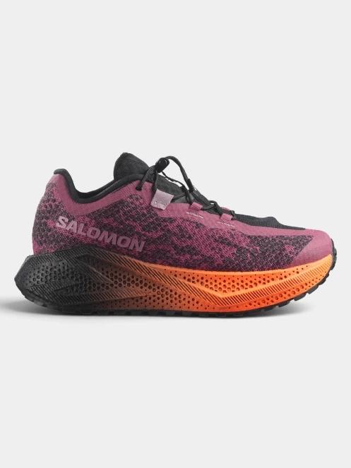 pantofi pentru alergat pe asfalt pt. femei Salomon Aero Glide 4 Grvl W violet 4