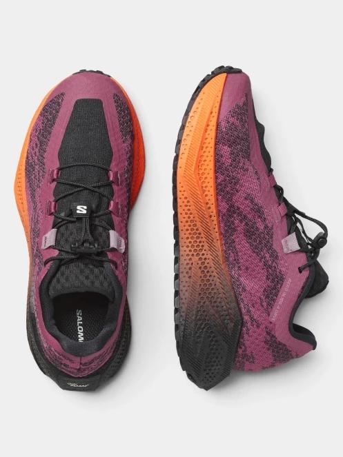 pantofi pentru alergat pe asfalt pt. femei Salomon Aero Glide 4 Grvl W violet 5