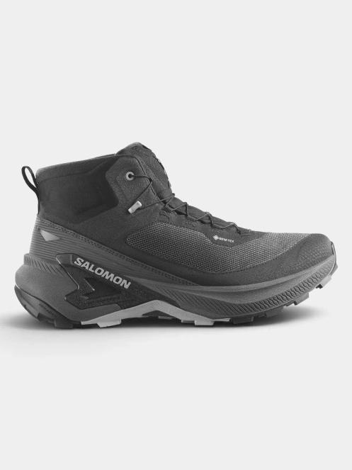 bocanci de drumetie impermeabili pt. barbati Salomon Genesis Mid Gtx negru 4