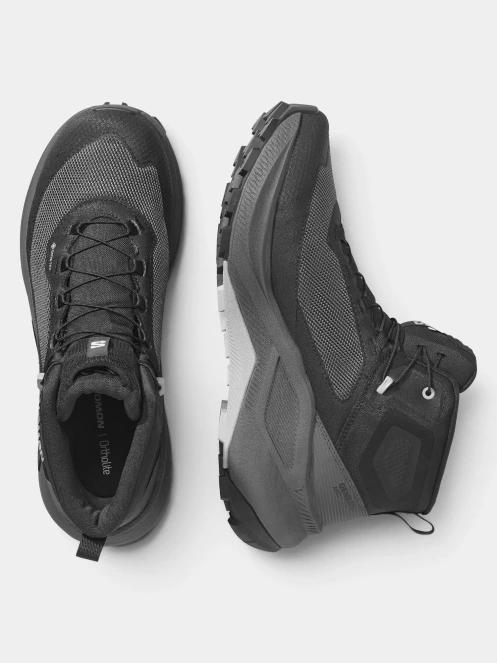 bocanci de drumetie impermeabili pt. barbati Salomon Genesis Mid Gtx negru 5