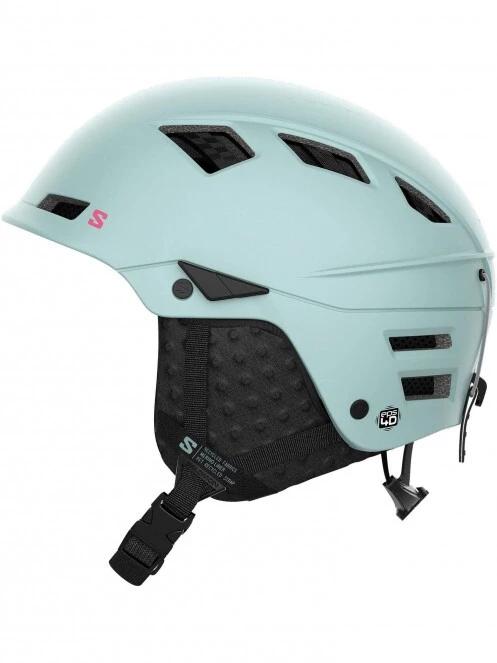 casca de protectie Salomon Helmet Mtn Lab albastru deschis 3