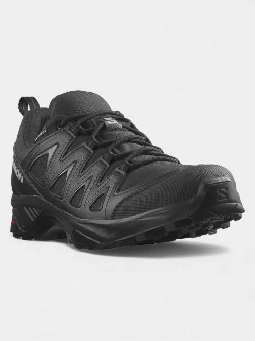 pantofi de drumetie impermeabili pt. barbati Salomon X Braze Gtx negru 2